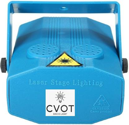 Cvot Mini LED Dj Disco 12 Mode Combination, Stage Sound Activated Projector Disco Ball Set