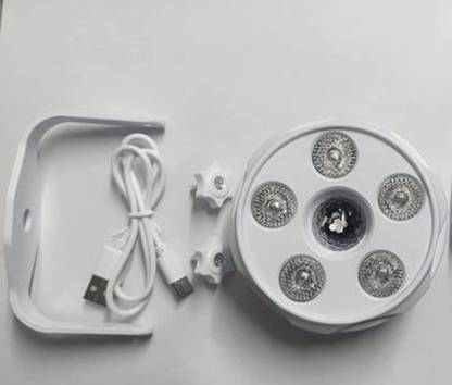 Argus Par Light 6 LED RGB Multi Color Images Reflection Multi Color Mixing Single Disco Ball