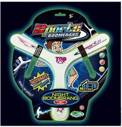 Craveon Star Shape Thrower Toy Flying Disc Sport Returning Boomerang for Kids and Young Plastic Discus Throw Disc