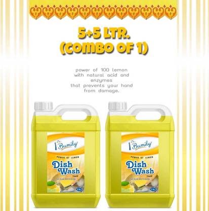 Bumily power of 100 lemon dish cleaning gel (vitamin C Prevent your hand from damage) Dish Cleaning Gel