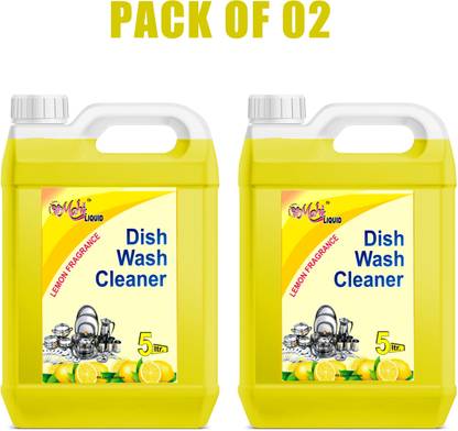 mahiliquid Lemon Ultra Power Dishwash Liquid Gel Grease Cleaner Non Acidic Dish Cleaning Gel
