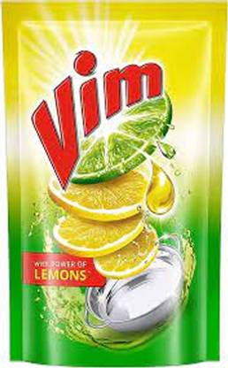 Vim Dish Wash With Power of lemons 500 ml Dish Cleaning Gel Dish Cleaning Gel