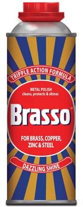 Brasso Metal Polish Liquid Stain Remover