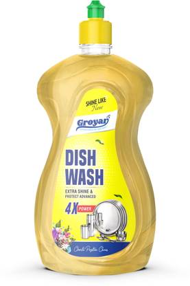 GROYAN groyandishwashyellow-1000ml Dishwash Bar