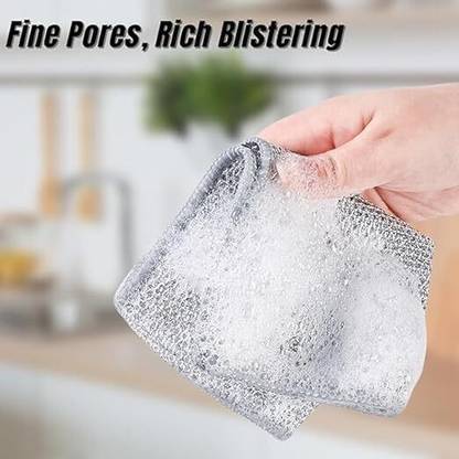 KRAZE Pack of 6 Wire Cloth / Dishwashing Scrub Pads Ccx6.54 Dishwash Bar