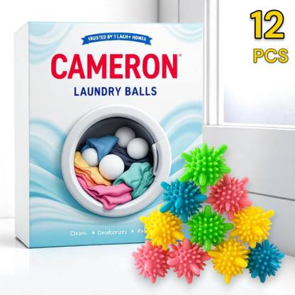 Cameron Silicone Washing Machine Ball Reusable Dryer Ball Dishwash Bar