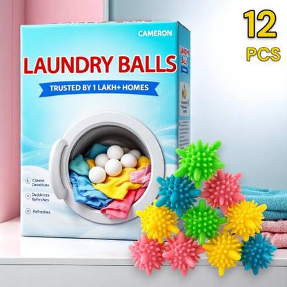 Cameron Silicone Washing Machine Ball Wrinkle Reducer Dishwash Bar