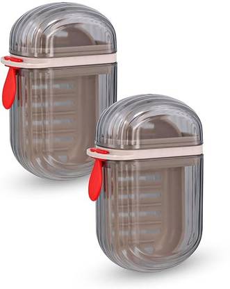 MMTSWorld Travel Soap Holder Transparent Waterproof Soap Dish For Home,Outdoor and Camping Dishwash Bar