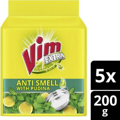 Vim Anti Smell with Pudina Dishwash Bar