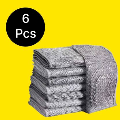 ORDEZ Pack of 6 Wire Cloth / Dishwashing Scrub Pads Ccx6.42 Dishwash Bar