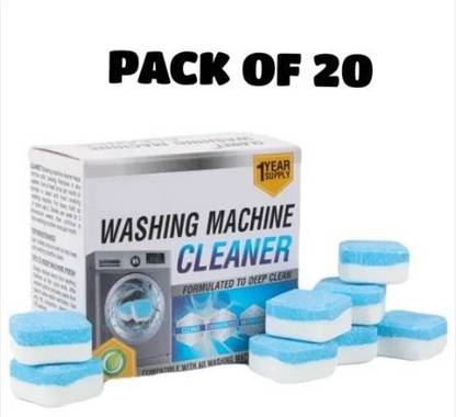 वशांत WASHING MACHINE Anti-Bacterial CLEANER Tablet (PACK OF 20)