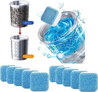 AZAL Washing Machine Cleaner Tablets, Solid Washer Deep Cleaning Tablet Detergent Powder (Regular)