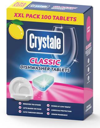 Crystale Ultra 5 In 1 Dishwasher Tablets Dishwashing Detergent
