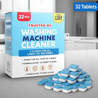 FreshifyTab Washing Machine Cleaning Tablet Deep Cleaner Descaling Tablet Boost Dishwashing Detergent