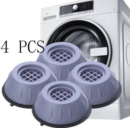 My Machine Anti Vibration Pads for Washing Machine with Suction Cup, Shock Absorption B37 None Detergent Pod