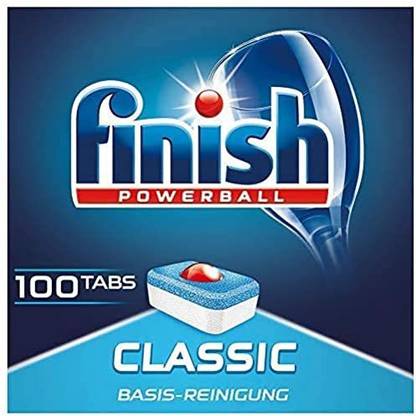 Finish Powerball Classic Dishwasher Tablets 100 Dishwashing Detergent
