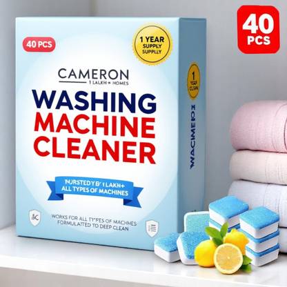 Cameron Washing Machine Drum Cleaner Tablet GlowPro Dishwashing Detergent