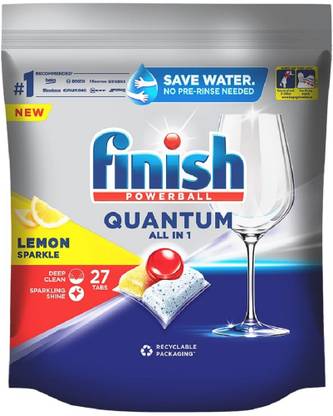 Finish Powerball Quantum All in 1 Dishwashing Detergent