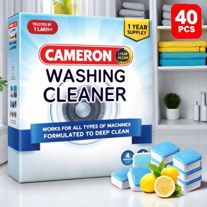 Cameron Washing Machine Drum Cleaner Tablet Bubble Dishwashing Detergent