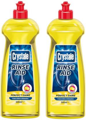 Crystale Dishwasher Rinse Aid lemon Dishwashing Detergent