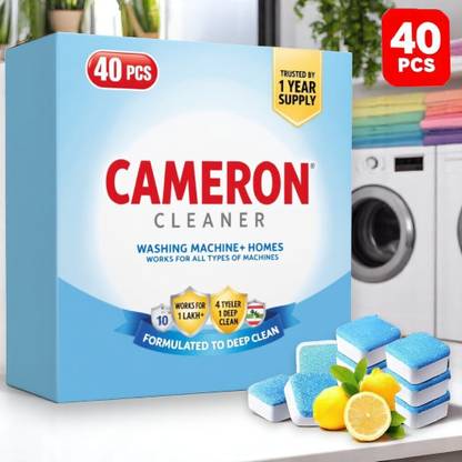 Cameron Washing Machine Drum Cleaner Tablet QuickX Dishwashing Detergent