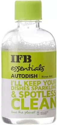 IFB Dishwasher Rinse Aid (Pack Of 3) Dish Cleaning Gel (Regular, 3 X 0.2l) Dishwashing Detergent