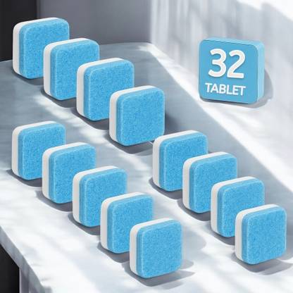 DrumFresh 32Pcs Washing Machine Deep Clean for Front and Top washing Detergent Dishwashing Detergent