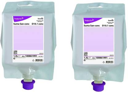 Diversey Suma San-Conc D10.1 Combo (1.5x1.5)L Packaging Type -Pouch For Dishwashing Detergent