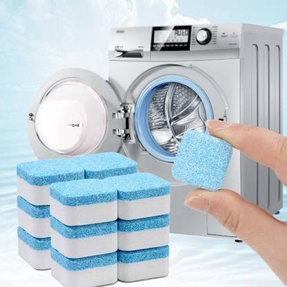 Dkmaart 10 Pcs Washing Machine Deep Cleaner Tablet for Cleaning Remover _MK162 Dishwashing Detergent