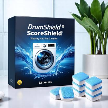 DrumShield Washing Machine Drum Cleaner Tablet Deep Clean Care Prime Dishwashing Detergent