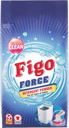 FIGO Force Detergent Powder | 2KG Detergent Powder (Floral)