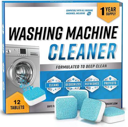 DRC_INTERNATIONAL Washing Machine Cleaner Tablets For Clean Inside Drum And Laundry Tub Seal Dishwashing Detergent