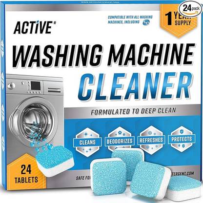 PICKSTOCK Washing Machine Cleaning Tablets – Descaler & Deep Cleane (Pack of 18) Dishwashing Detergent