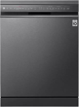 LG DFB424FM.ABMPEIL Free Standing 14 Place Settings Dishwasher