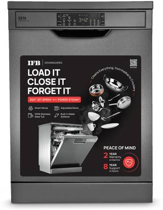 IFB 15 Place Settings Hot Water wash Free Standing D