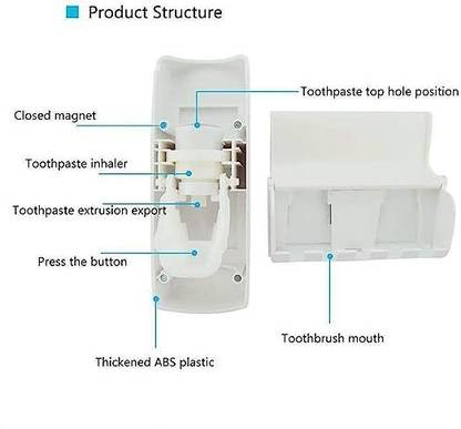 CHITKABRA Plastic Bathroom Set