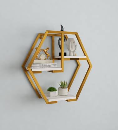 SIVOM SIVOM MIRANDA Modern Steel and Wooden Multipurpose Storage Unit Metal Display Unit