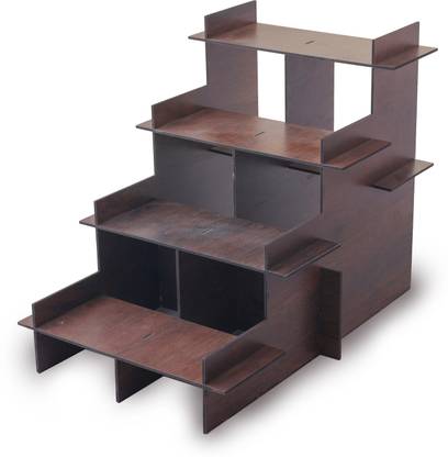 arkit Engineered Wood Open Book Shelf