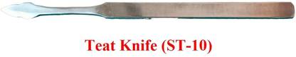Kshama Teat Knife 3.5 Inch , Teat Instrument, Veterinary Teat Instrument Dissection Kit