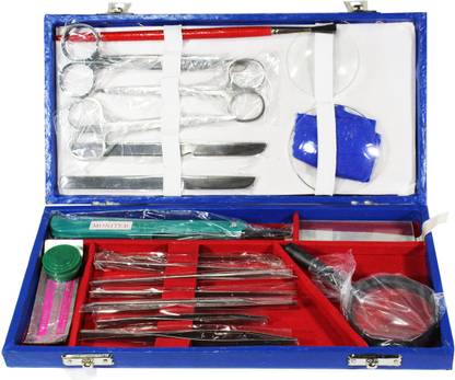 MEDSA Biology Box- Dissection Kit (20)- Instruments for Medical Students Dissection Kit