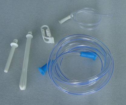 BODY FITNESS Replacement Part PVC Enema Kit Colon Cleansing Accessories, Include Tubing, Tips Dissectors