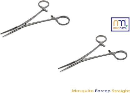 Marinova Mosquito Artery Forcep/Hemostatic Forcep 5" Inch Straight|Stainless Steel Dissectors