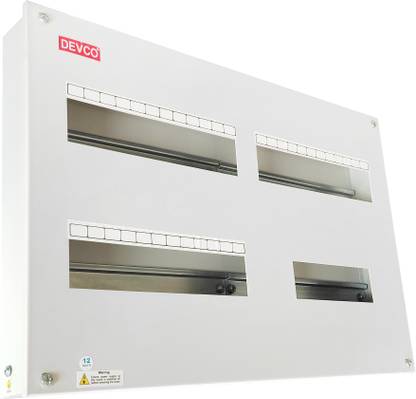 DEVCO 16 Way TPN MCB Box, Single Door Mcb Distribution Board