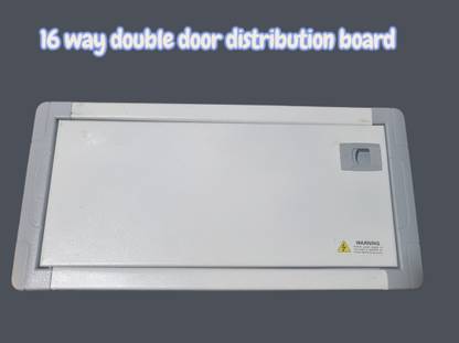 Amp exchange 16 way distribution board/16 way mcb box/6 WAY DOUBLE Door MCB BOX Distribution Board