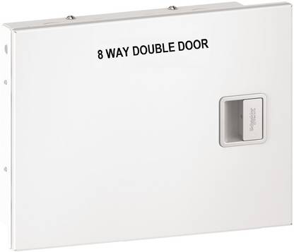 Schneider Electric EASY9 8 WAY DOUBLE DOOR Distribution Board