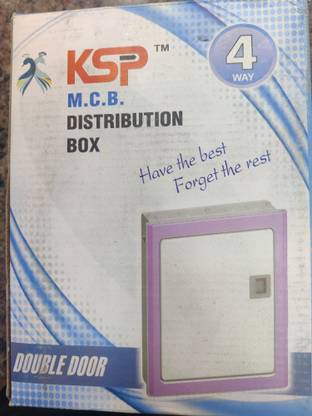 KSP 4way db Distribution Board