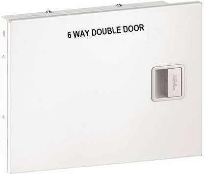 schneider EASY9 6 WAY DOUBLE DOOR Distribution Board