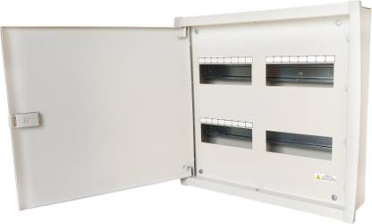 DEVCO 8 Way TPN MCB Box, Double Door MCB Distribution Board