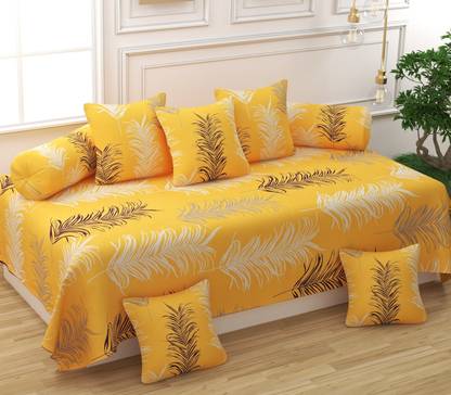 CHHILAKIYA Cotton Floral Diwan Set