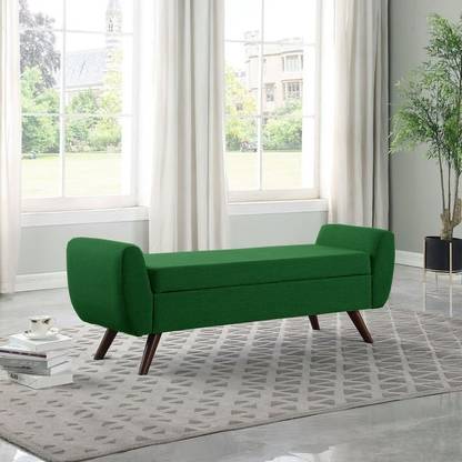 TFS Modern Settee/Diwan with Storage Space 2 seatter for Bedroom/Living-room Solid Wood Settee